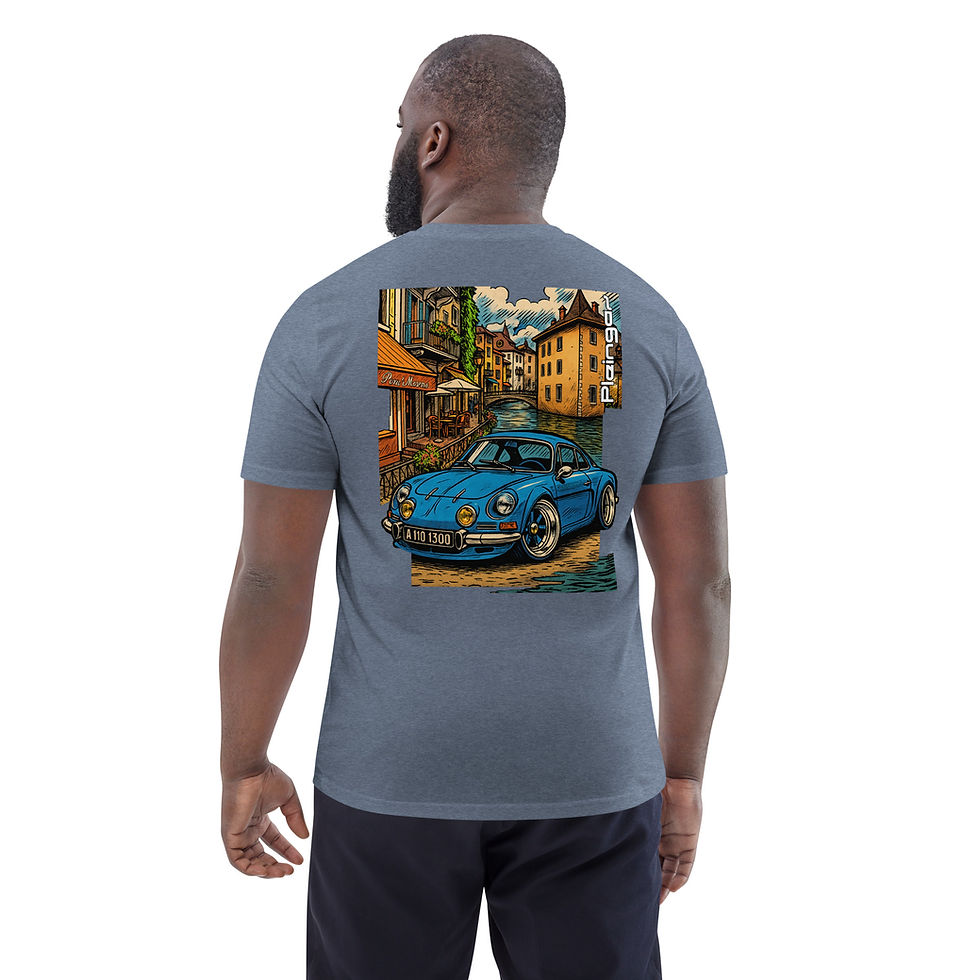 Thumbnail: T-shirt Pleingaz A110 70' - du S au 5XL - Unisex Coton Bio Oeko-tex