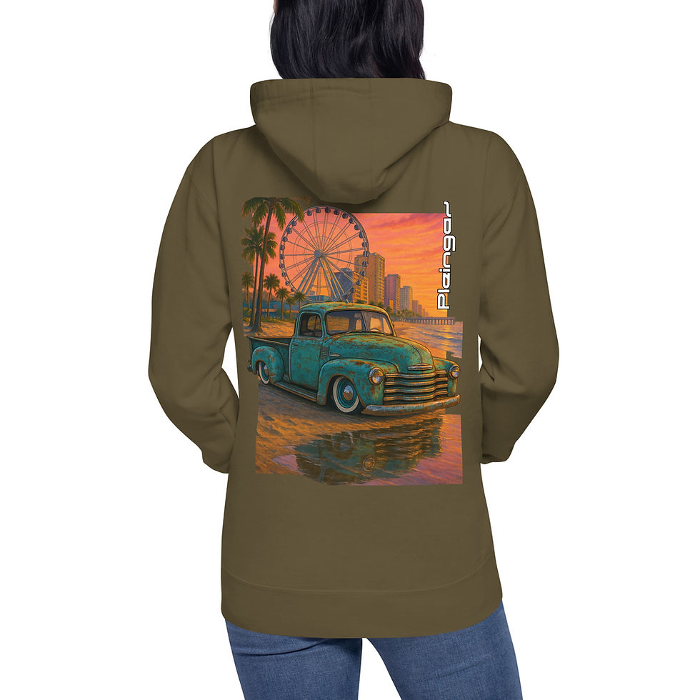 Thumbnail: Hoodie Pleingaz PICKUP - du S au 3XL - unisex coton/polyester