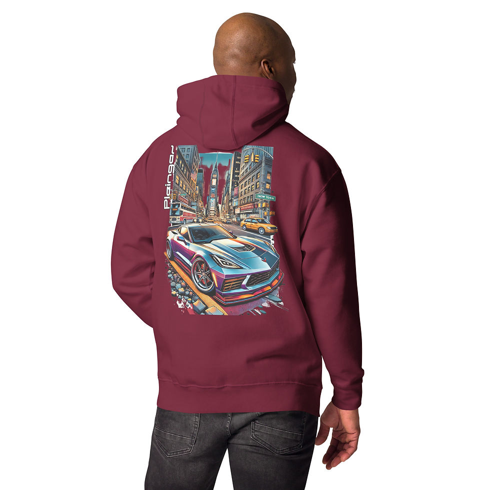Thumbnail: Hoodie Pleingaz C7 - du S au 3XL - unisex coton/polyester