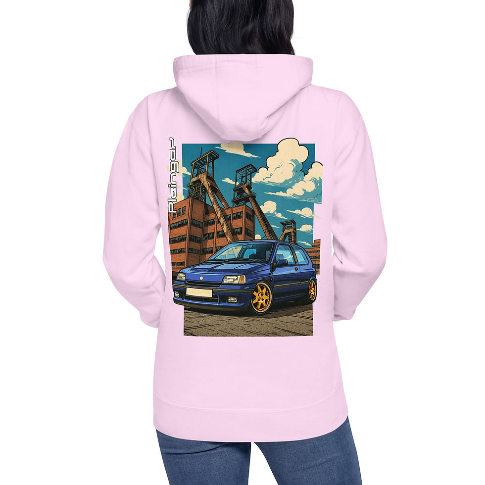 Miniature : Hoodie Pleingaz CLIO WILLIAMS USINE - du S au 3XL  - unisex coton/polyester