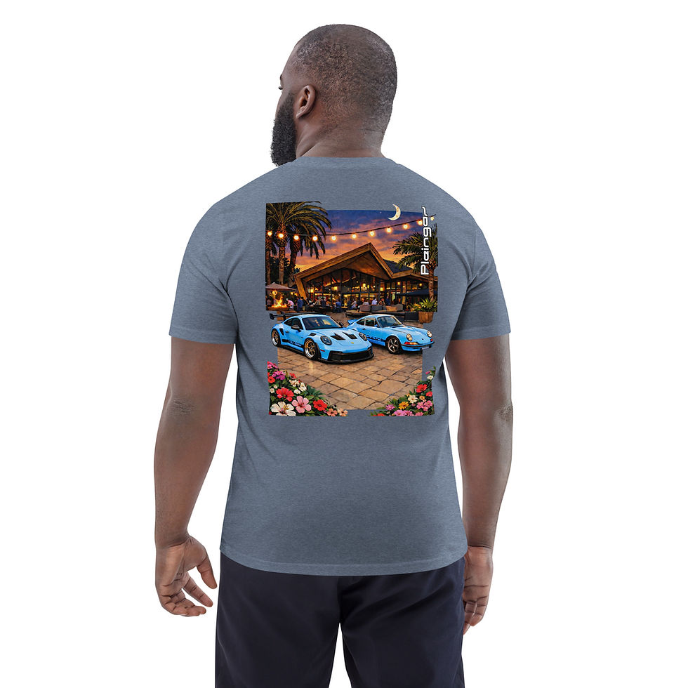 Thumbnail: T-shirt Pleingaz 911 LEGACY Unisex coton bio oeko tex