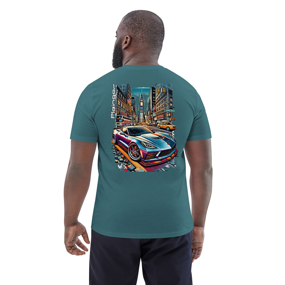 Thumbnail: T-shirt Pleingaz C7 - du S au 5XL - unisex 100% coton bio Oeko-Tex