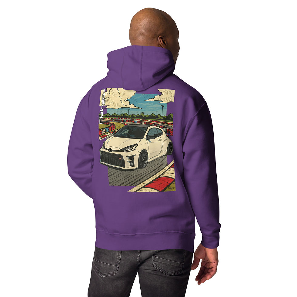 Thumbnail: Hoodie Pleingaz YARIS GR - du S au 3XL - unisex coton/polyester