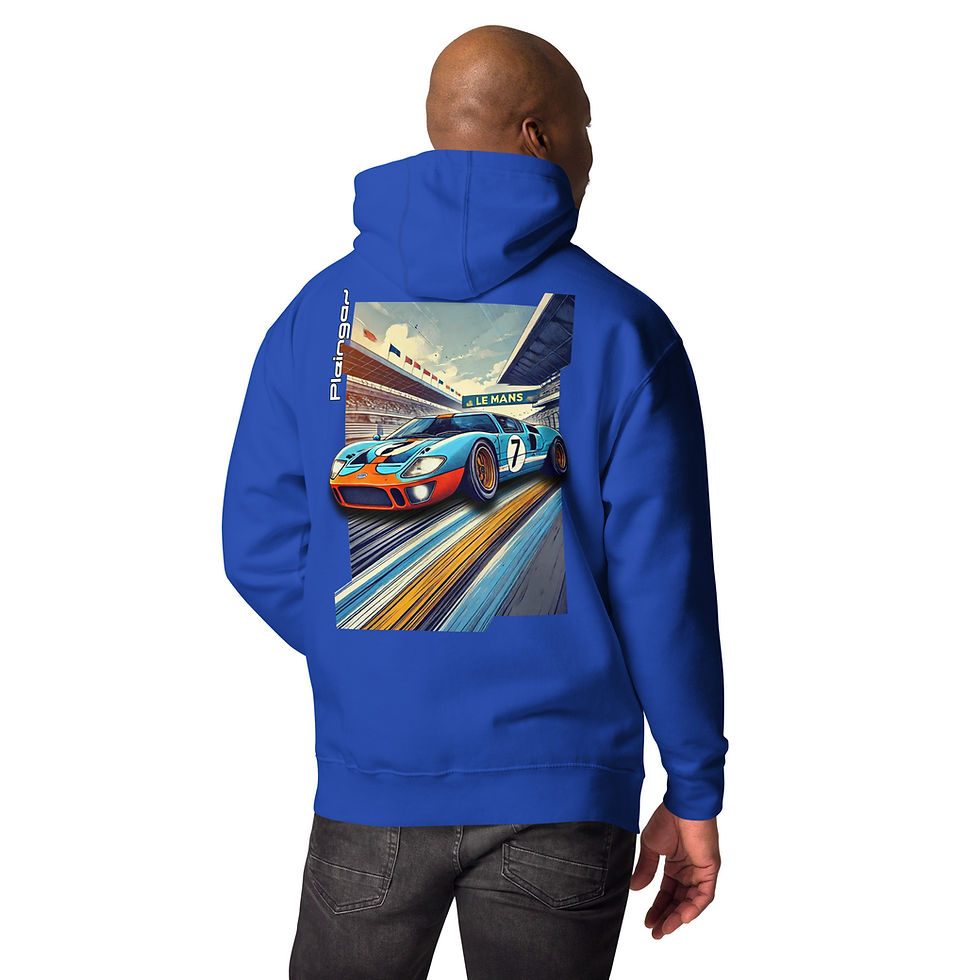 Thumbnail: Hoodie Pleingaz GT40 - du S au 3XL - unisex coton/polyester