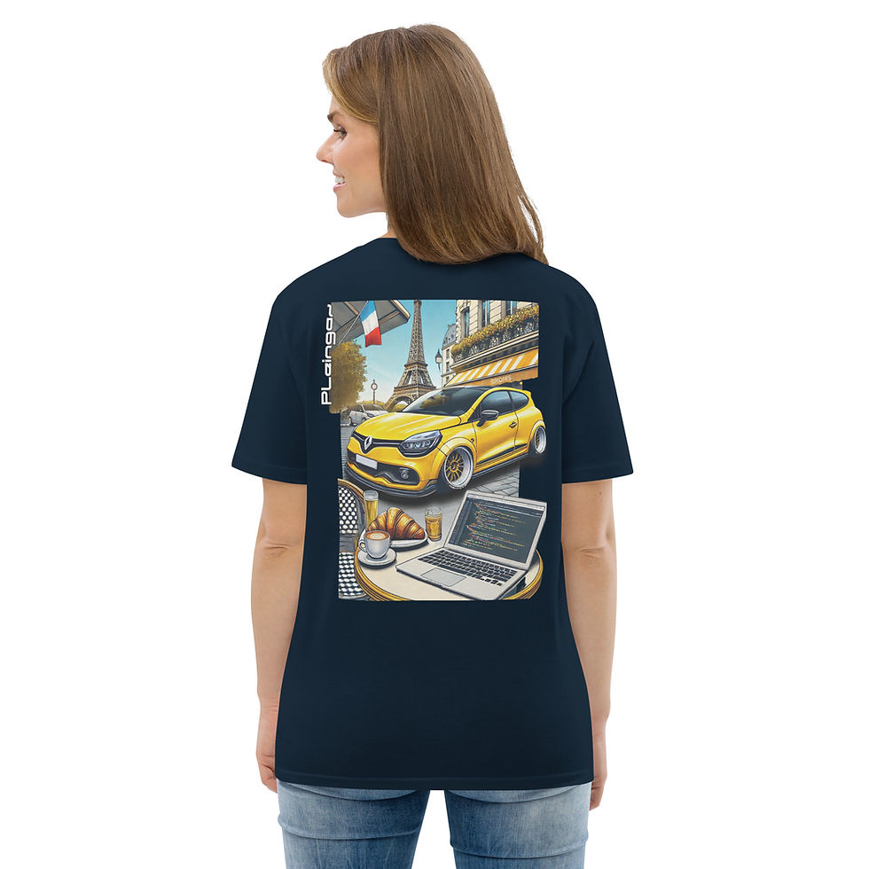 Thumbnail: T-shirt Pleingaz CLIO RS - du S au 5XL - Unisex 100% coton bio Oeko-Tex