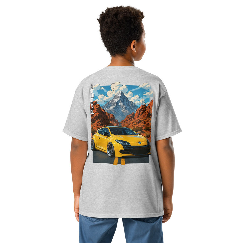 Thumbnail: Kid t-shirt Pleingaz MEGANE RS MK3 unisex coton oeko-tex