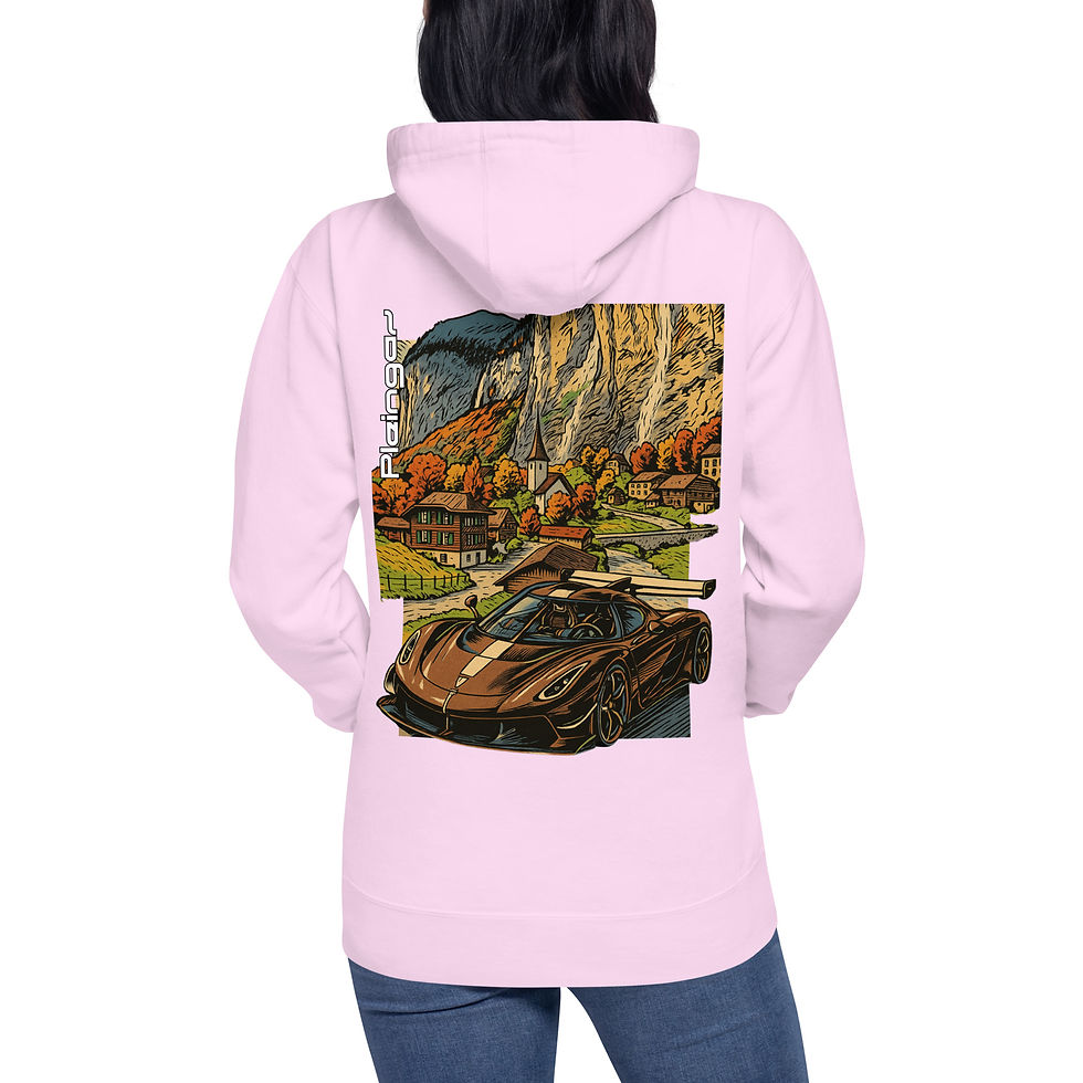 Miniature : Hoodie Pleingaz JESKO SADAIR'S SPEAR - du S au 3XL  - unisex coton/polyester