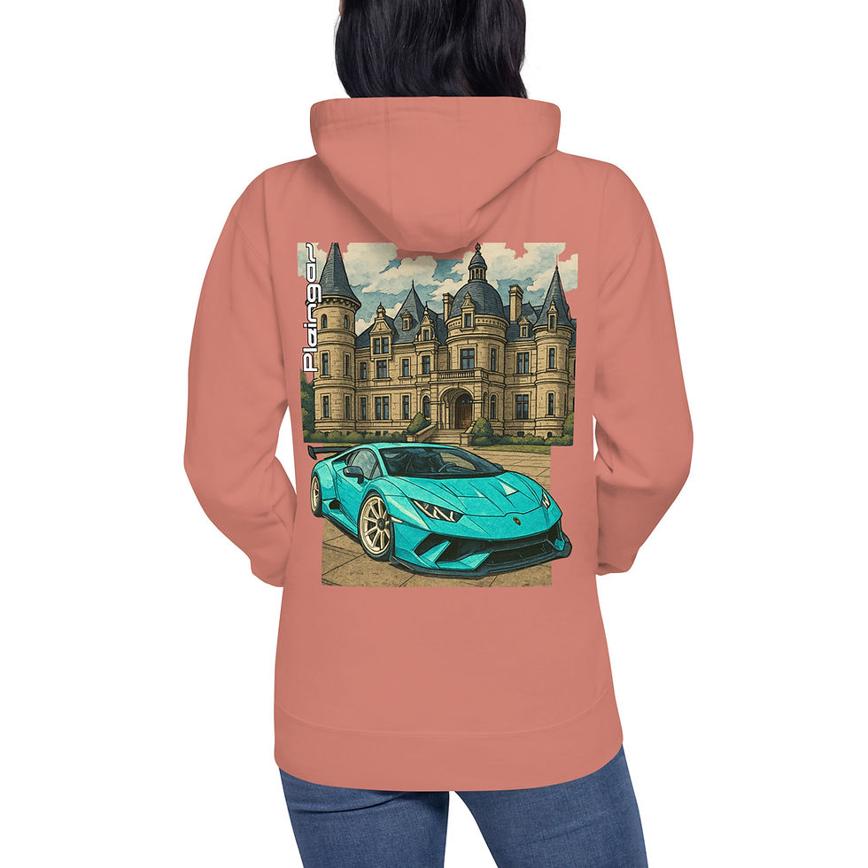 Miniaturbild: Hoodie Pleingaz HURACAN - du S au 3XL  - unisex coton/polyester