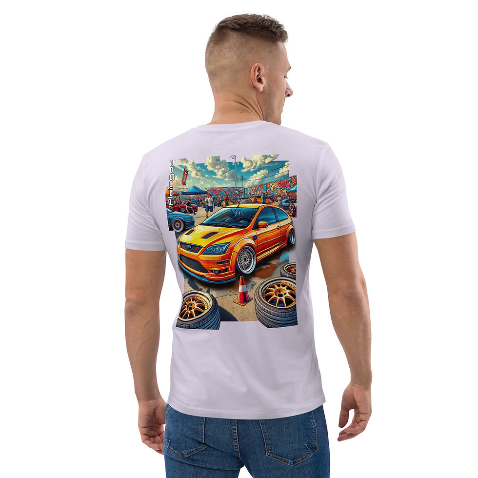 Thumbnail: T-shirt Pleingaz FOCUS ST - du S au 5XL - Unisex 100% coton bio Oeko-Tex