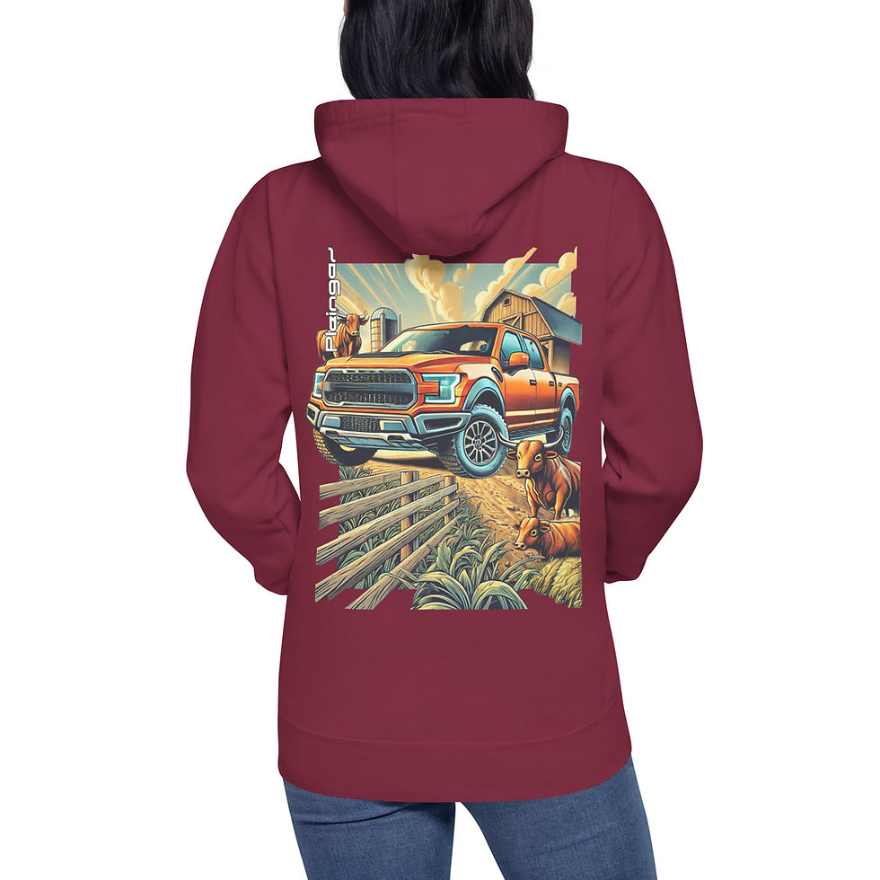 Thumbnail: Hoodie Pleingaz F150 - du S au 3XL - unisex coton/polyester