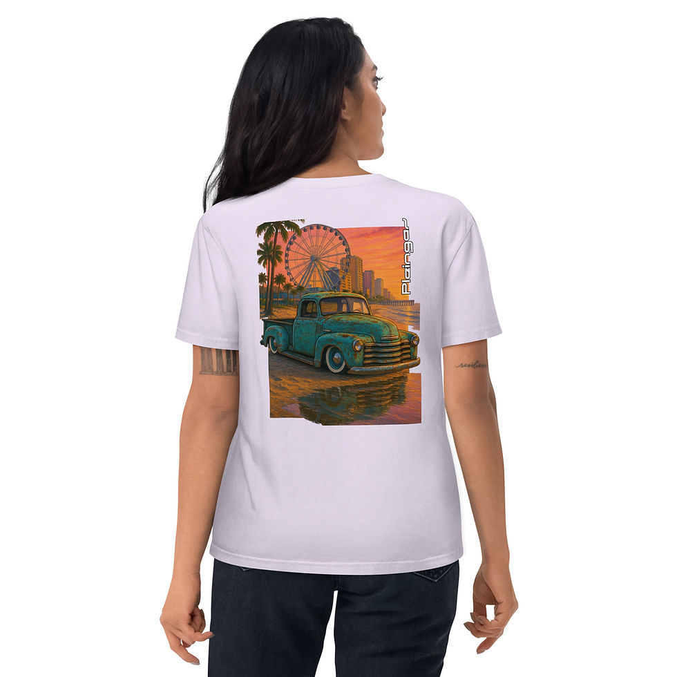 Thumbnail: T-shirt Pleingaz PICKUP - du S au 5XL - Unisex Coton Bio Oeko-tex