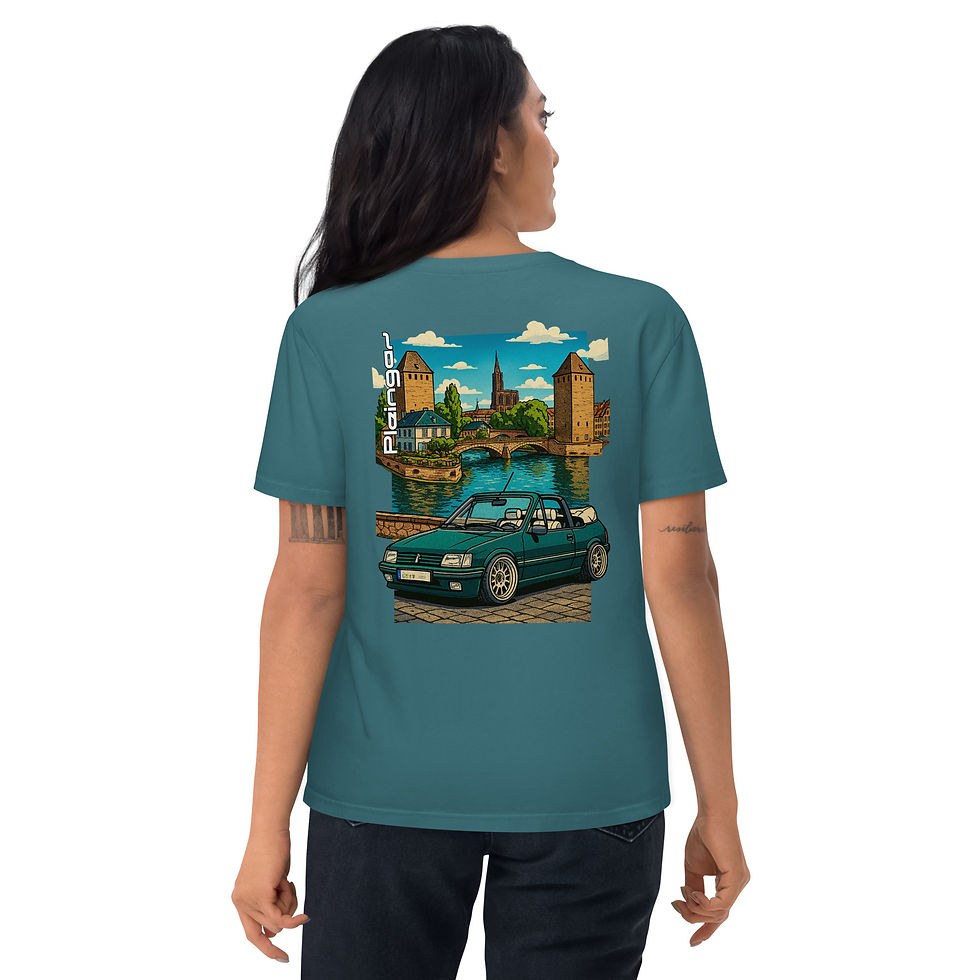 Miniature : T-shirt Pleingaz 205 CABRIO RG - du S au 5XL - Unisex Coton Bio Oeko-tex