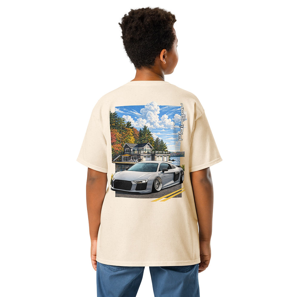Thumbnail: Kids T-shirt Pleingaz R8 V1O NARDO unisex coton oeko-tex
