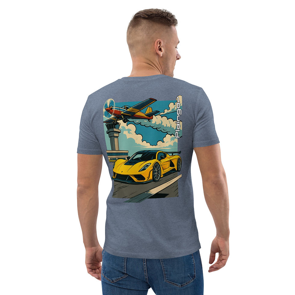 Thumbnail: T-shirt Pleingaz VENOM F5 - du S au 5XL - Unisex Coton bio Oeko-Tex