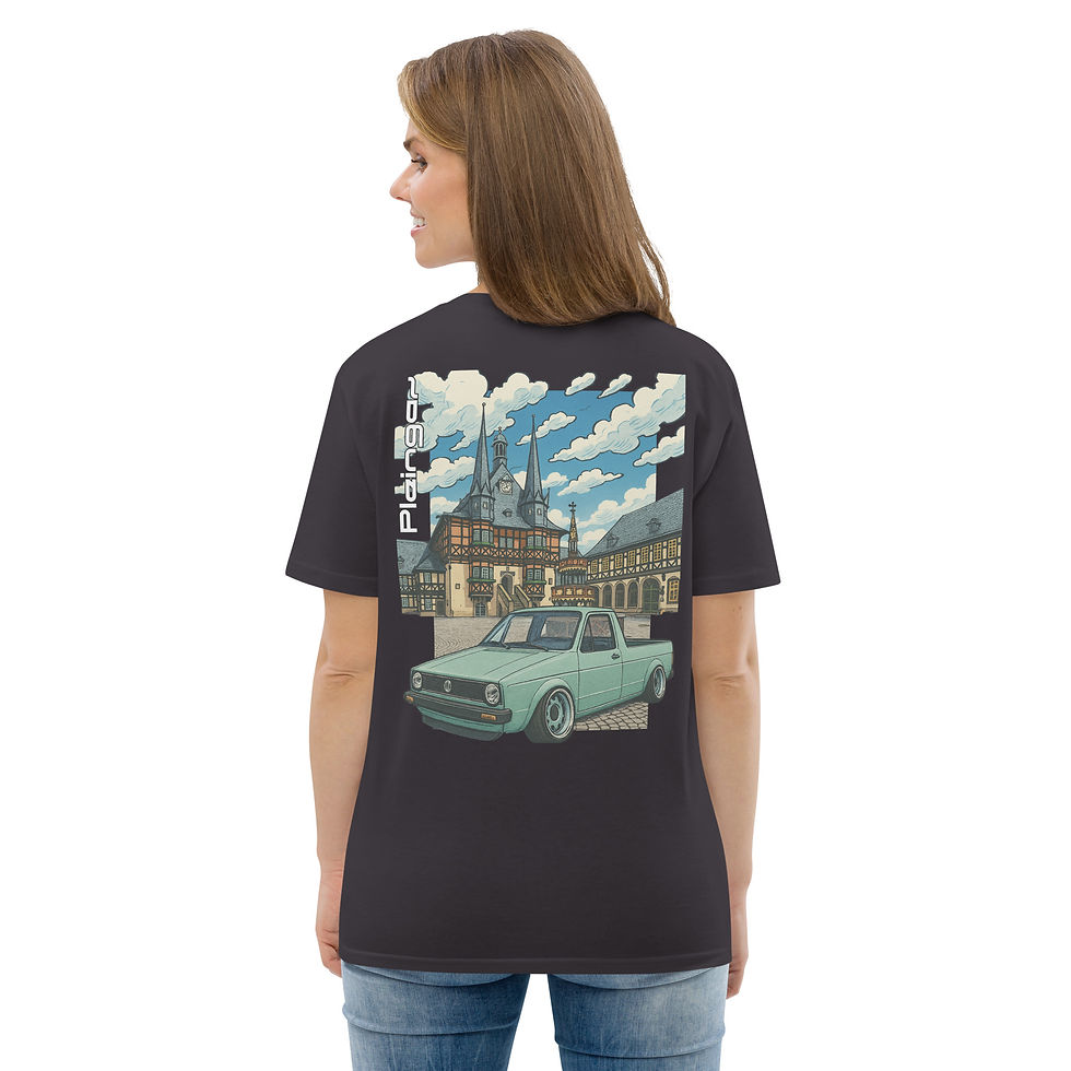 Miniature : T-shirt Pleingaz CADDY - du S au 5XL - unisex 100% coton bio Oeko-Tex