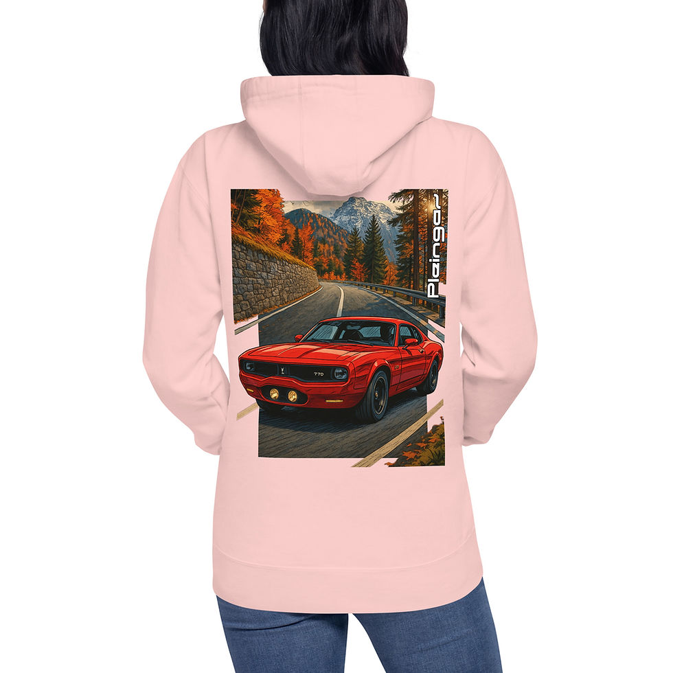 Miniature : Hoodie Pleingaz MUSCLE CAR BASS - du S au 3XL - unisex coton/polyester