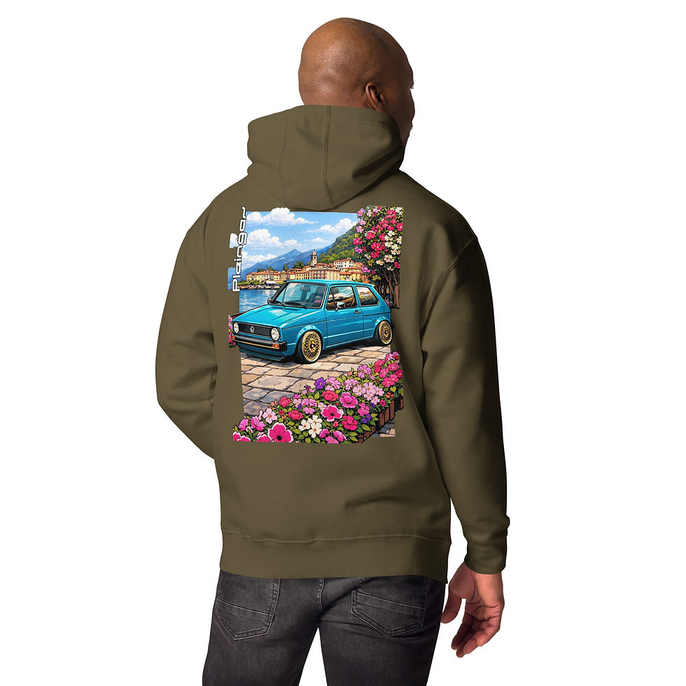 Thumbnail: Hoodie Pleingaz MK1 GTI LAKE - du S au 3XL  - unisex coton/polyester