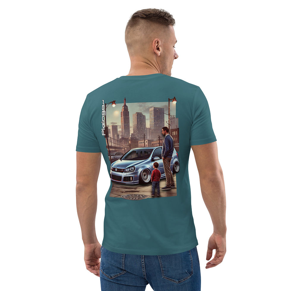 Miniature : T-shirt Pleingaz Golf MK6 GTi - du S au 5XL - unisex 100% coton bio Oeko-Tex