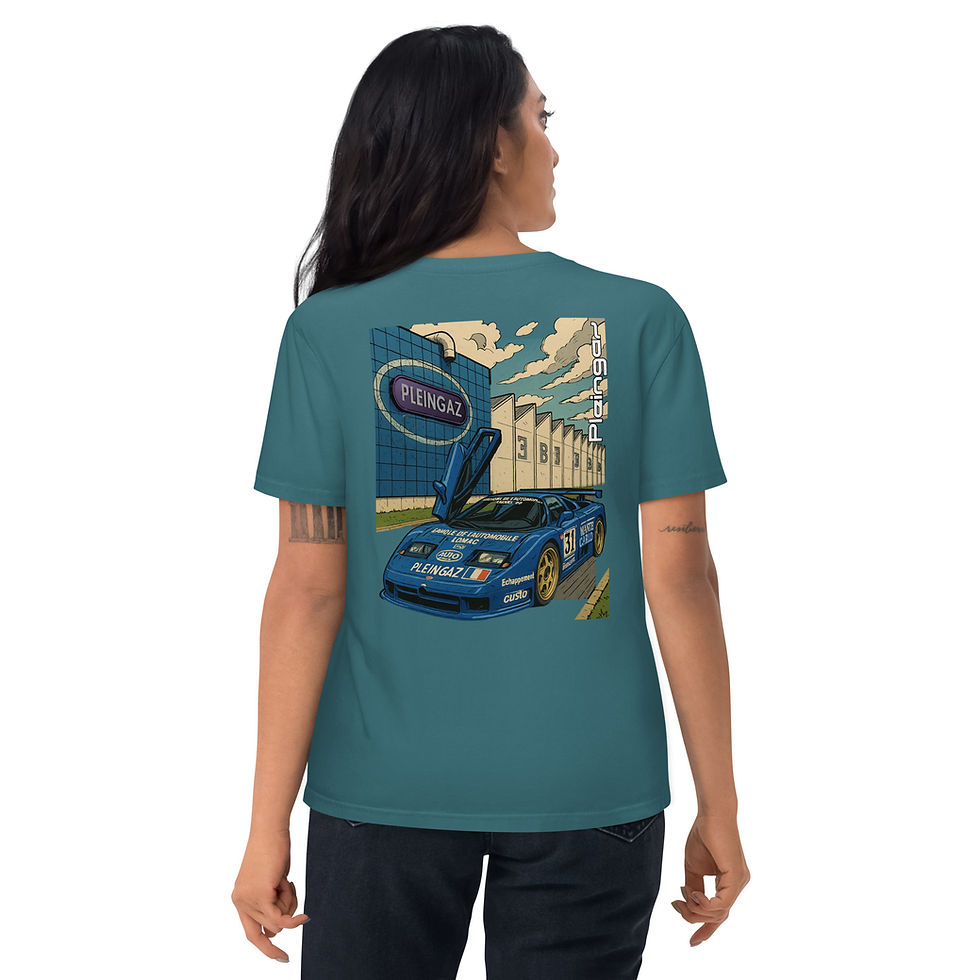 Miniature : T-shirt Pleingaz EB110 LM - du S au 5XL - Unisex Coton bio Oeko-Tex