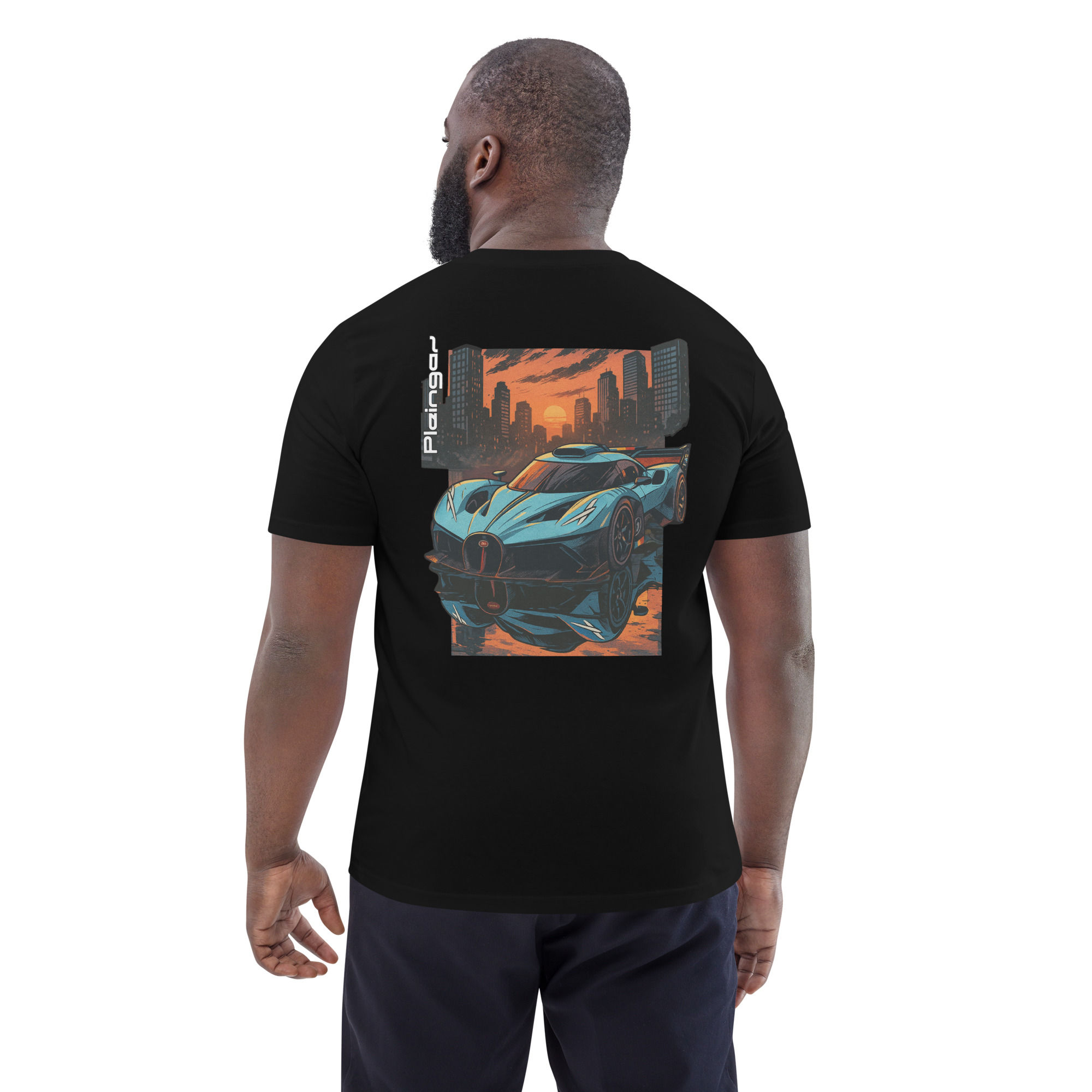 T-shirt Pleingaz Le Bolide - du S au 5XL - Unisex 100% coton bio Oeko-Tex