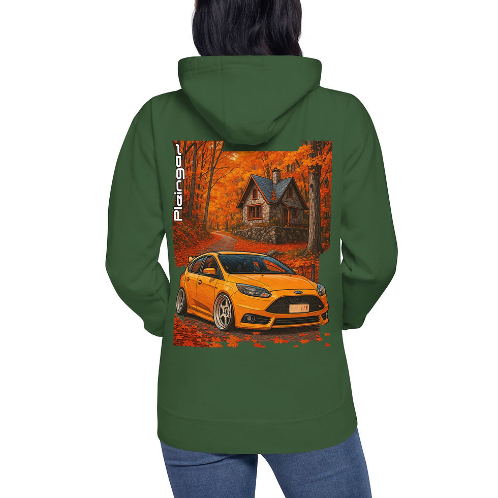 Thumbnail: Hoodie Pleingaz FOCUS ST MK3 - du S au 3XL - unisex coton/polyester