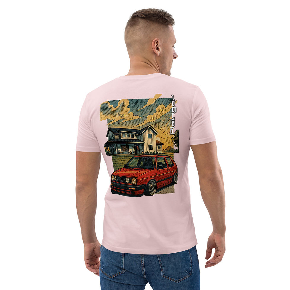 Miniature : T-shirt Pleingaz MK2 GTI Red .- du S au 5XL - Unisex Coton Bio Oeko-tex