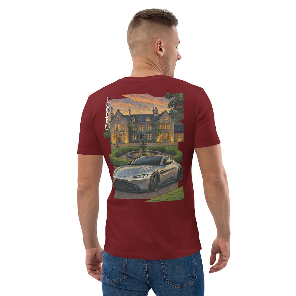 Thumbnail: T-shirt Pleingaz VANTAGE - du S au 5XL - Unisex coton bio oeko tex