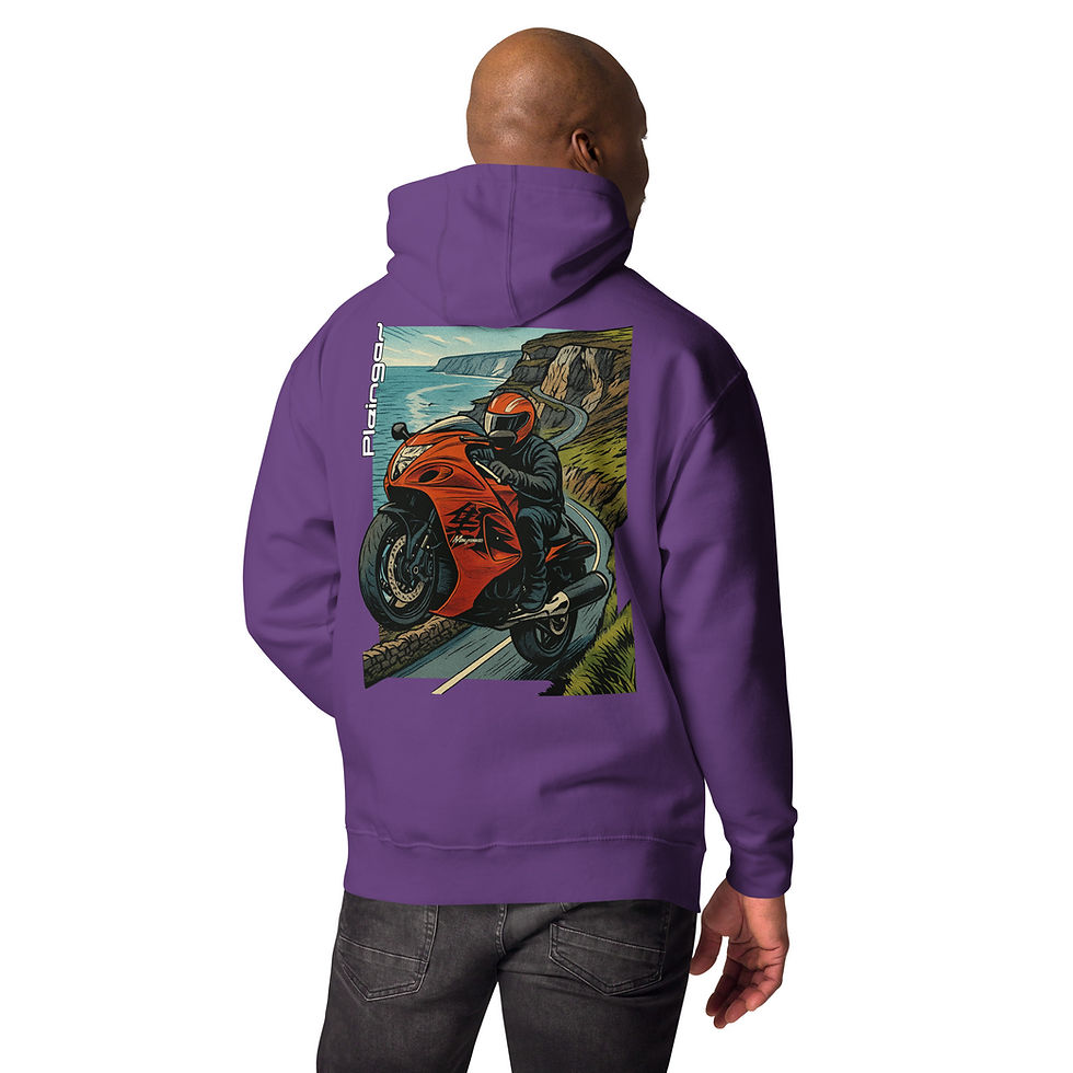 Thumbnail: Hoodie Pleingaz HAYABUSA - du S au 3XL  - unisex coton/polyester