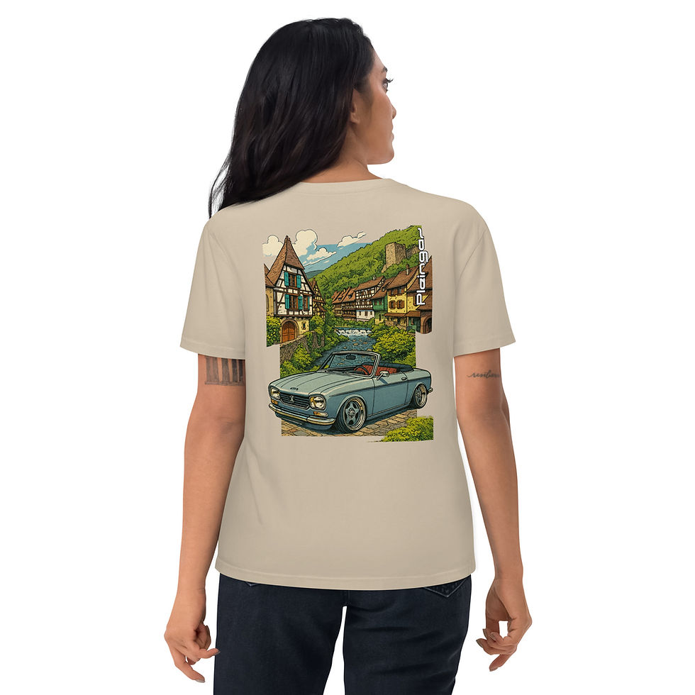 Miniature : T-shirt Pleingaz 304 CABRIO - du S au 5XL - Unisex Coton Bio Oeko-tex
