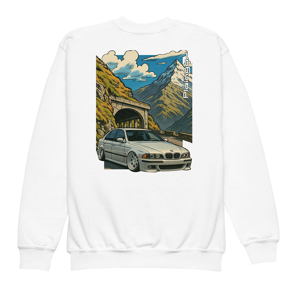 Thumbnail: Kids Sweater Pleingaz M5 E39 unisex coton/polyester
