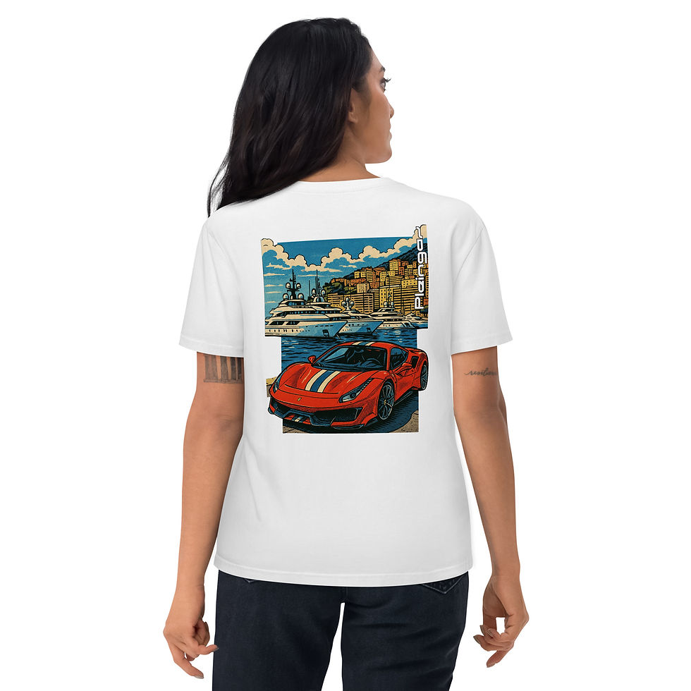 Miniature : T-shirt Pleingaz 488 Pista - du S au 5XL - Unisex Coton bio Oeko-Tex