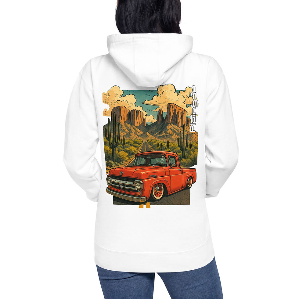 Miniature : Hoodie Pleingaz F100 1957 - du S au 3XL - unisex coton/polyester