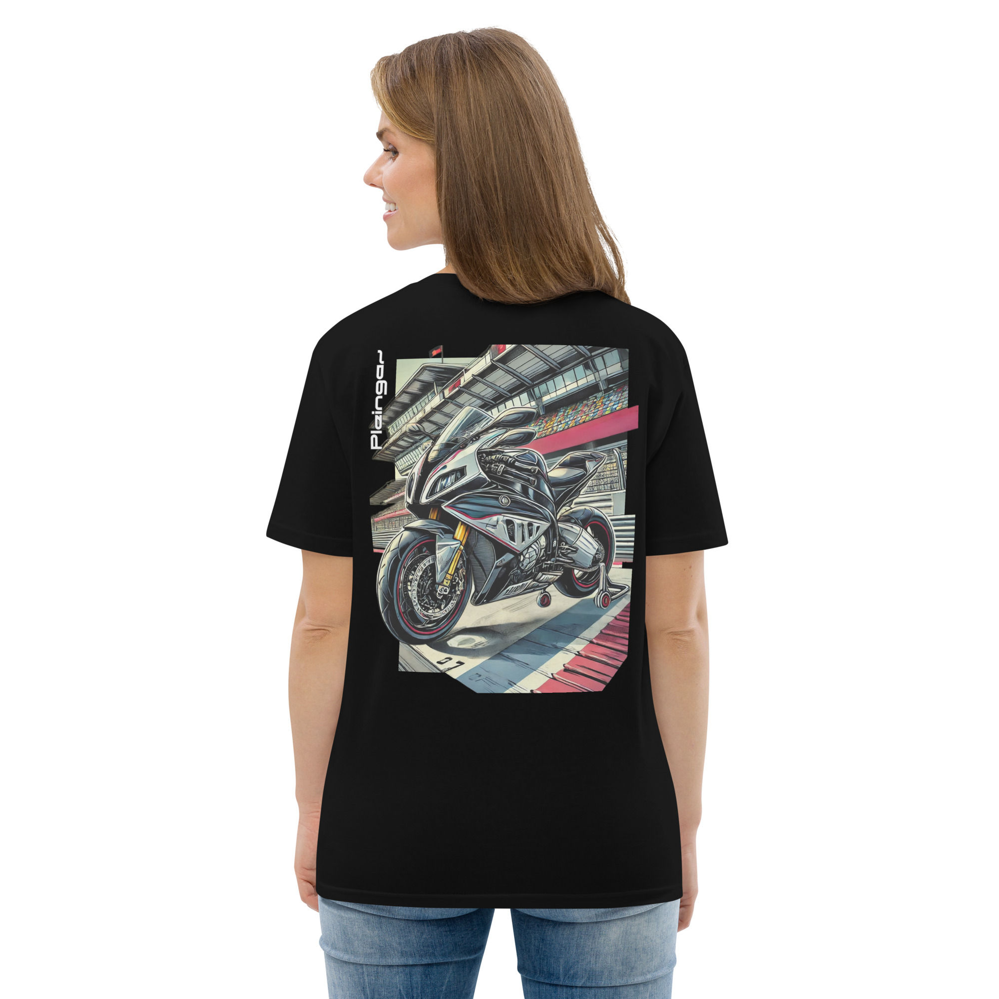 T-shirt Pleingaz moto S1000RR - du S au 5XL - Unisex 100% coton bio Oeko-Tex