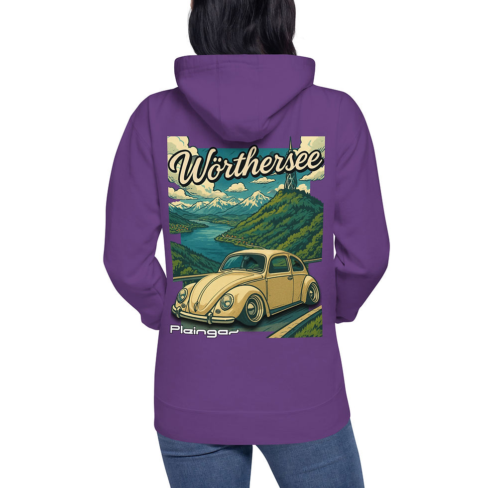 Miniature : Hoodie Pleingaz WÖRTHERSEE COX - du S au 3XL  - unisex coton/polyester
