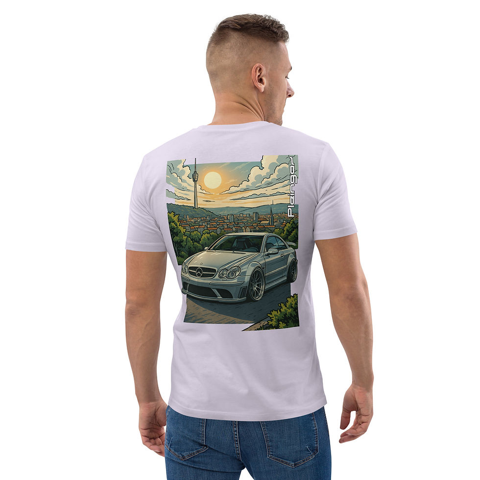 Miniature : T-shirt Pleingaz CLK 63 Black Series du S au 5XL unisex 100% coton bio Oeko-Tex