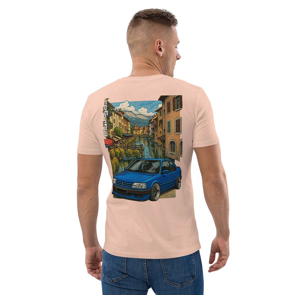 Thumbnail: T-shirt Pleingaz 309 GTI MIAMI - du S au 5XL - Unisex Coton Bio Oeko-tex