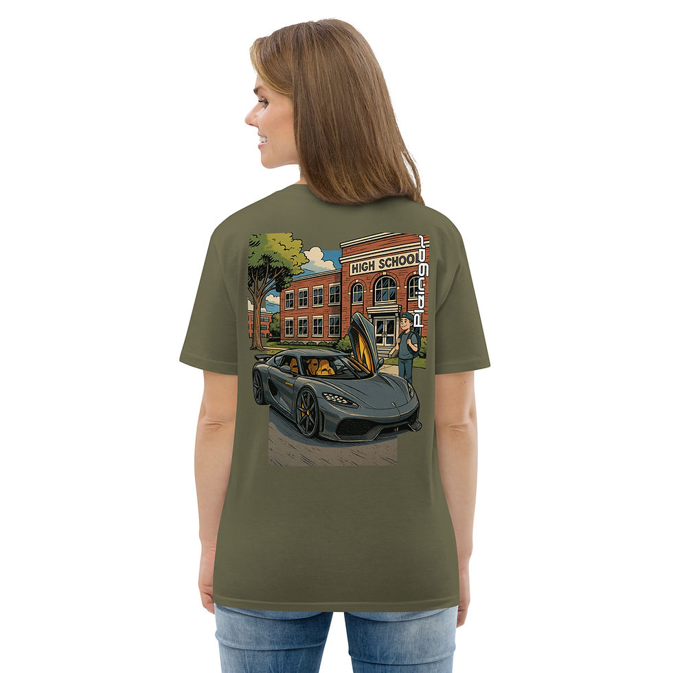 Miniature : T-shirt Pleingaz GEMERA Unisex Coton bio Oeko-Tex