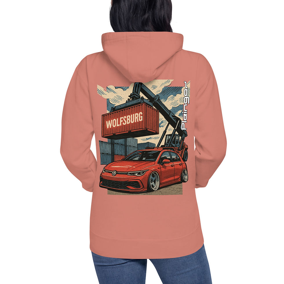 Miniaturbild: Hoodie Pleingaz MK8 R WOLFSBURG - du S au 3XL  - unisex coton/polyester