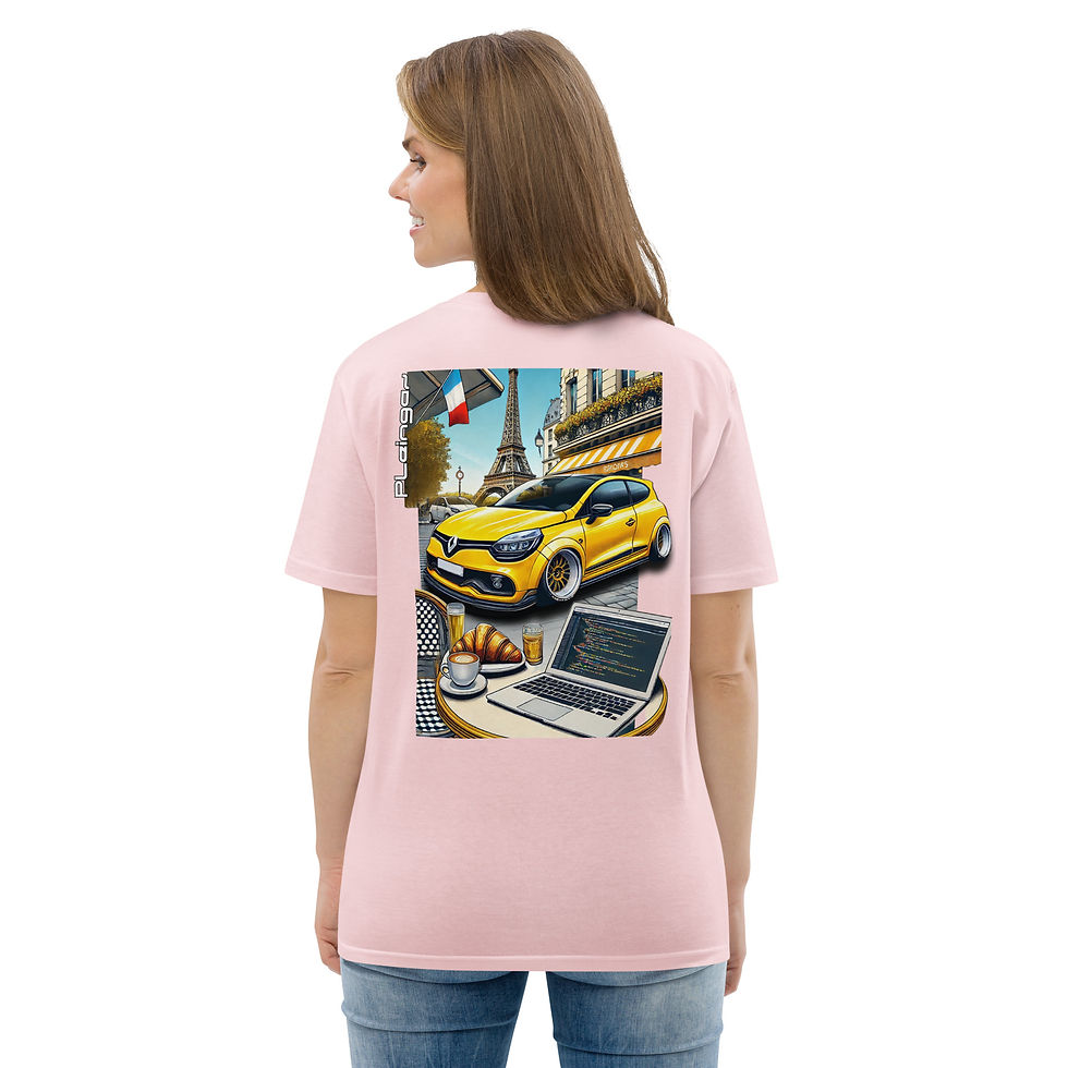 Thumbnail: T-shirt Pleingaz CLIO RS - du S au 5XL - Unisex 100% coton bio Oeko-Tex