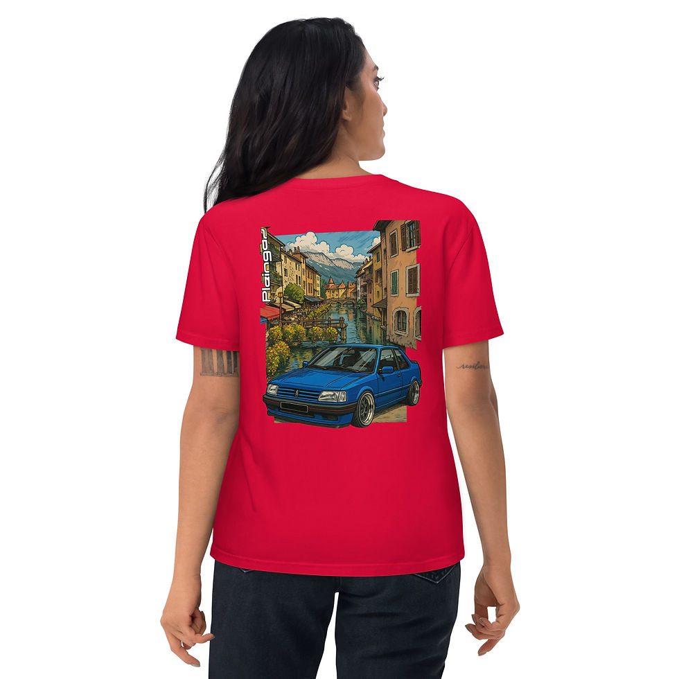 Thumbnail: T-shirt Pleingaz 309 GTI MIAMI Unisex Coton Bio Oeko-tex