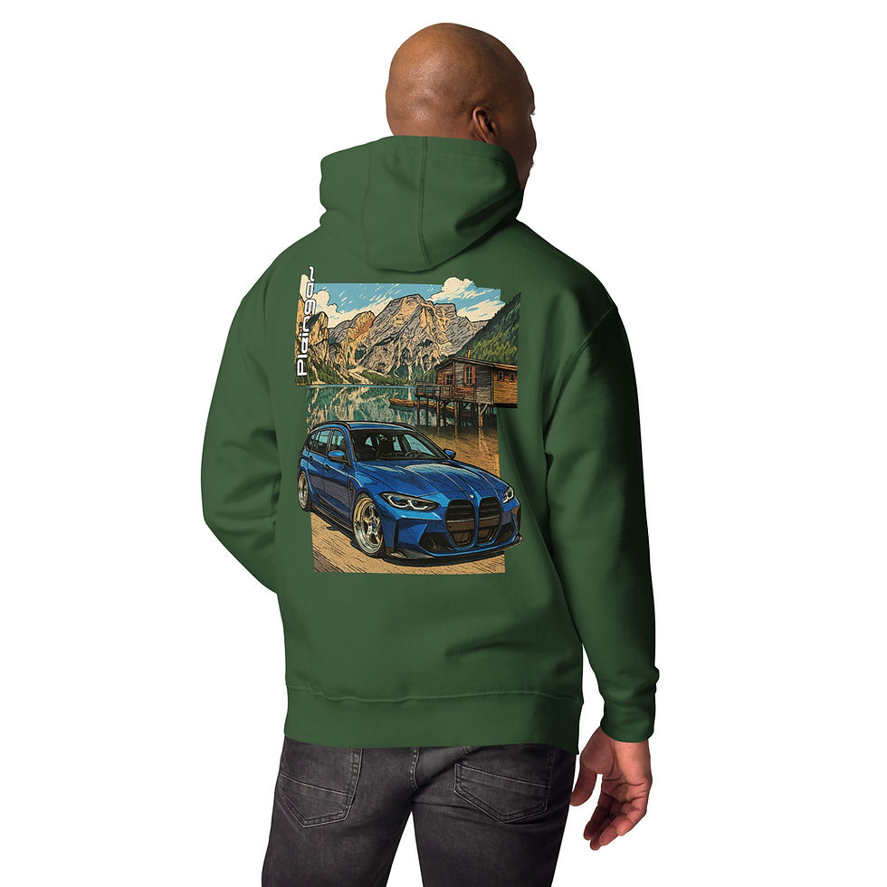 Miniature : Hoodie Pleingaz M3 G81 TOURING - du S au 3XL - unisex coton/polyester