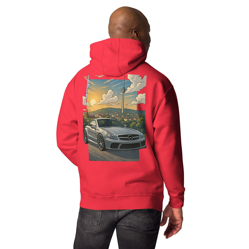 Miniature : Hoodie Pleingaz SL63 BLACK SERIES - du S au 3XL  - unisex coton/polyester