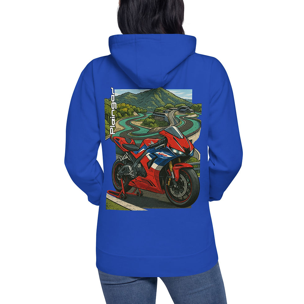 Thumbnail: Hoodie Pleingaz CBR 600 - du S au 3XL  - unisex coton/polyester