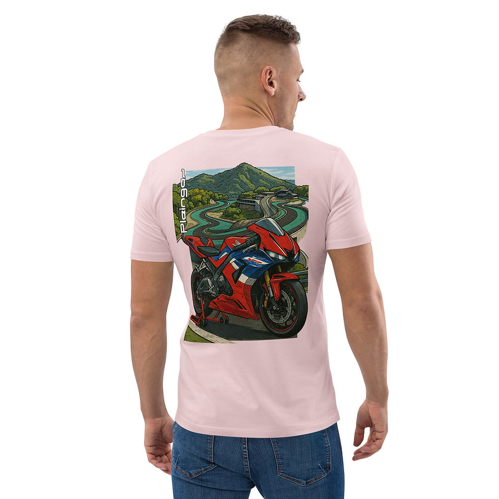 Miniature : T-shirt Pleingaz CBR600 unisex 100% coton bio Oeko-Tex