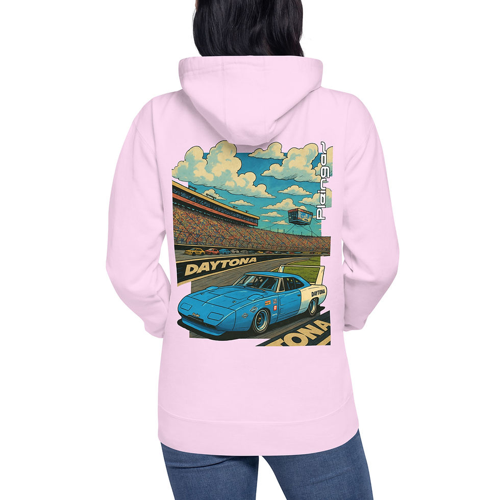 Miniature : Hoodie Pleingaz CHARGER DAYTONA - du S au 3XL - unisex coton/polyester