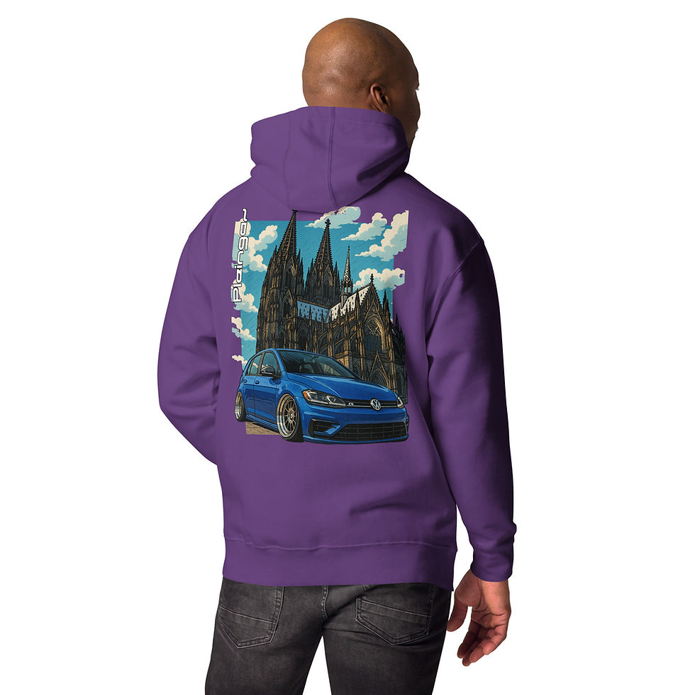 Miniature : Hoodie Pleingaz MK7 R - du S au 3XL  - unisex coton/polyester