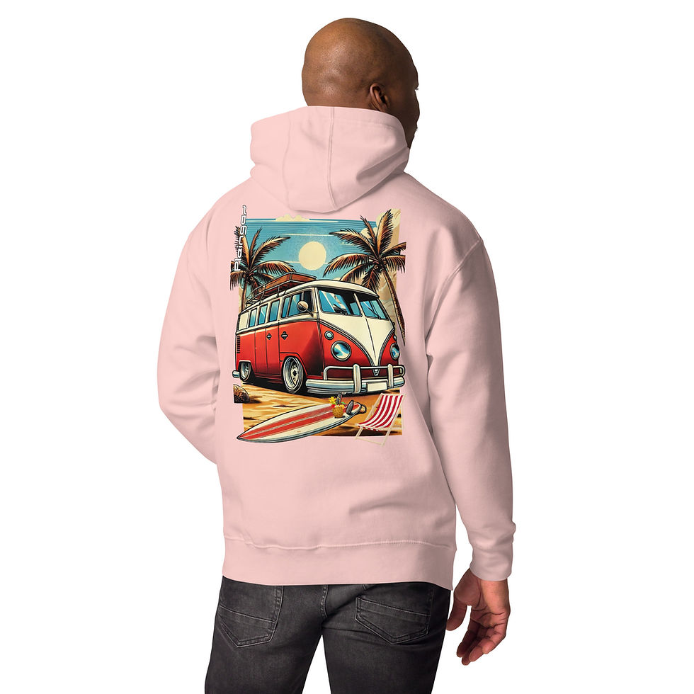 Miniature : Hoodie Pleingaz T1 BUS - du S au 3XL  - unisex coton/polyester