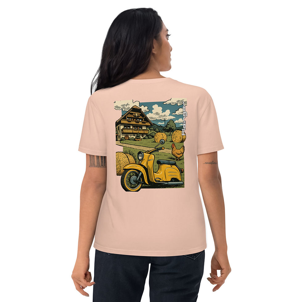Miniature : T-shirt Pleingaz SCHWALBE - du S au 5XL - unisex 100% coton bio Oeko-Tex