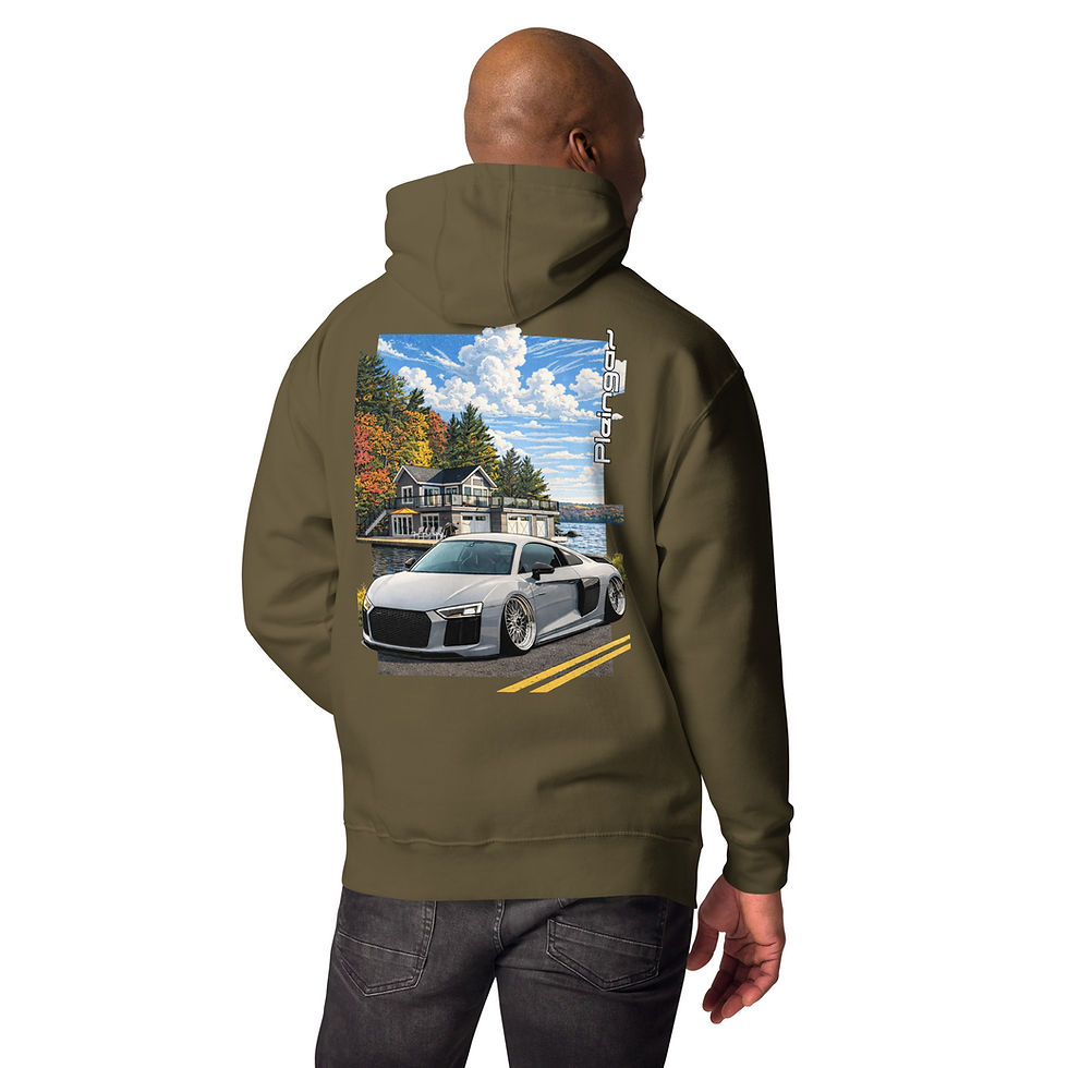 Miniaturbild: Hoodie Pleingaz R8 V10 NARDO - du S au 3XL - unisex coton/polyester