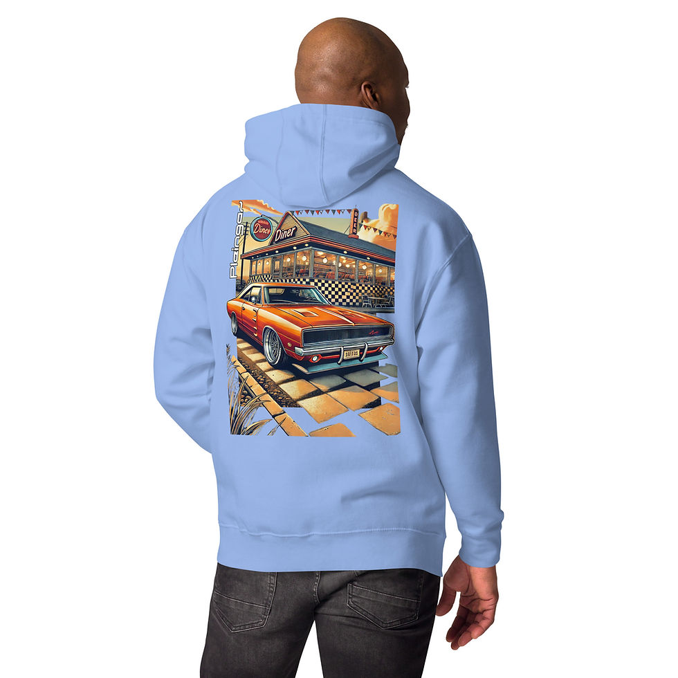 Miniaturbild: Hoodie Pleingaz CHARGER - du S au 3XL - unisex coton/polyester